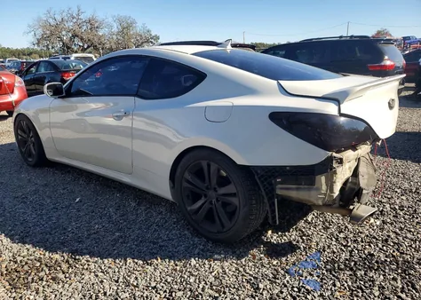 2010 Hyundai Genesis Coupe 2.0T z USA, uszkodzony, nr VIN KMHHT6KD9AU027930